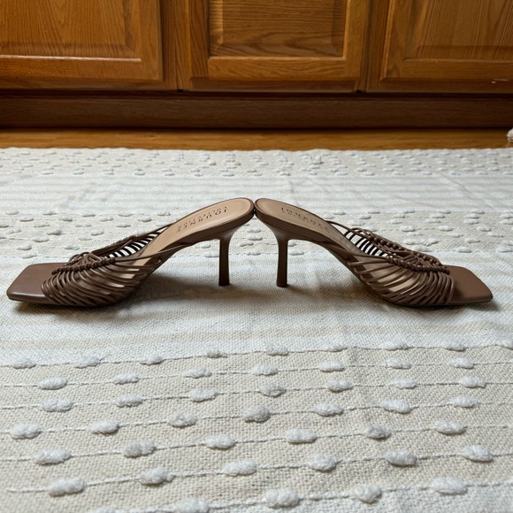 Journee Collection Womens Saskia Tru Comfort Foam Open Toe Heels size 9.5 - Picture 8 of 12